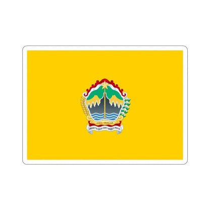 Flag of Central Java Indonesia STICKER Vinyl Die-Cut Decal - The Sticker Space