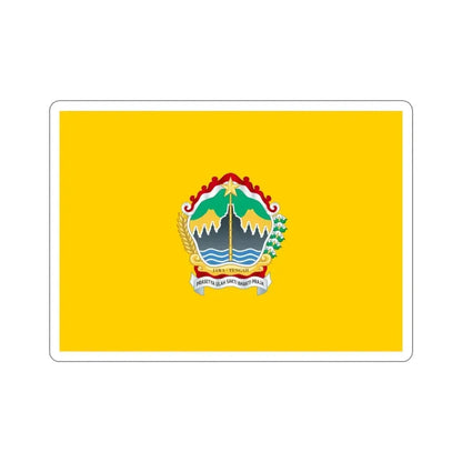 Flag of Central Java Indonesia STICKER Vinyl Die-Cut Decal - The Sticker Space