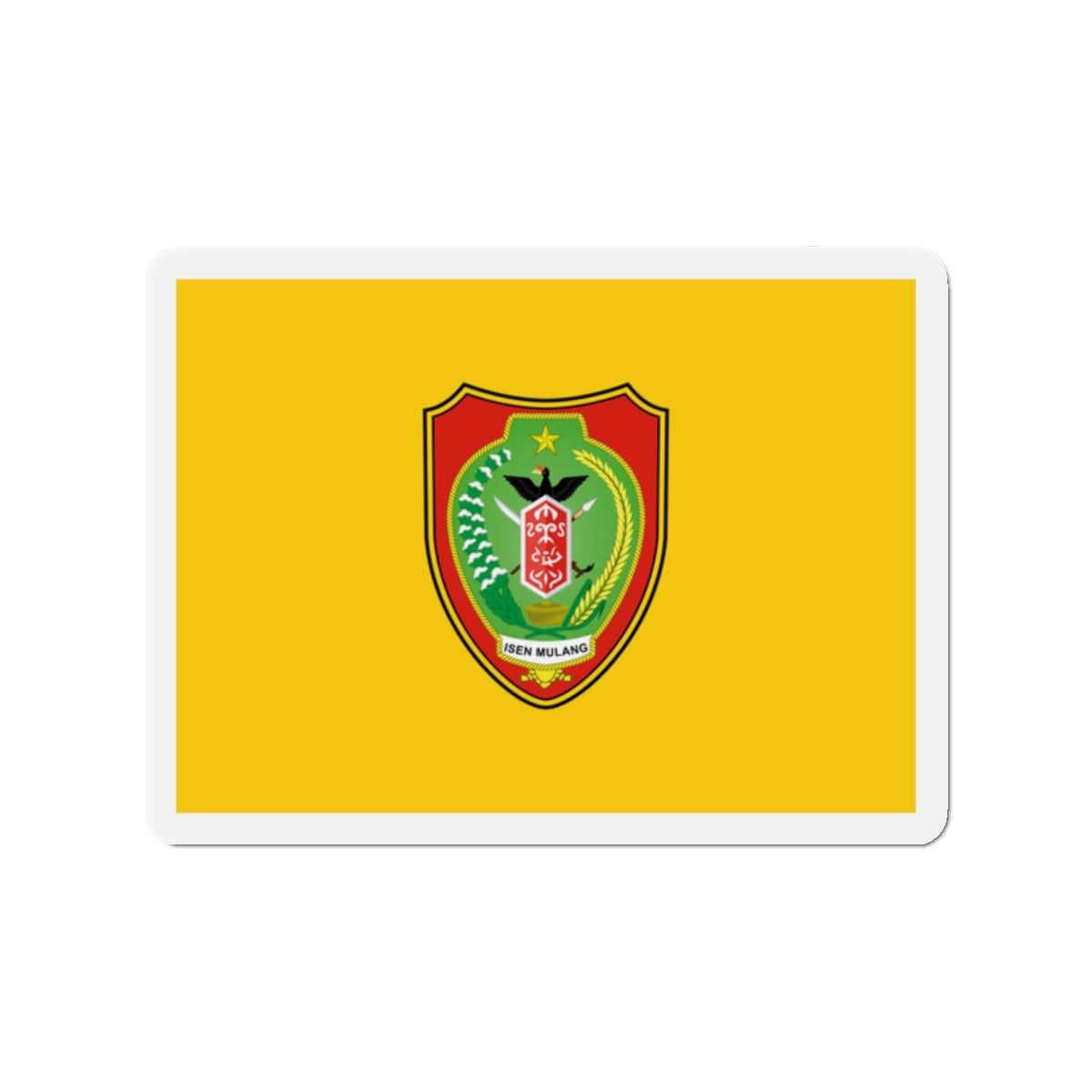 Flag of Central Kalimantan Indonesia - Die-Cut Magnet-2" x 2"-The Sticker Space