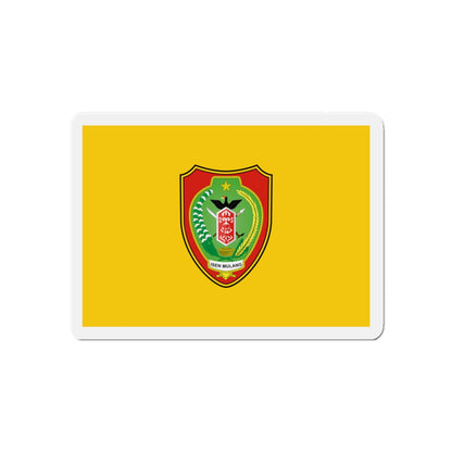 Flag of Central Kalimantan Indonesia - Die-Cut Magnet-5" x 5"-The Sticker Space