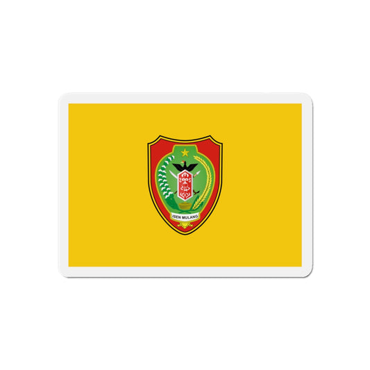 Flag of Central Kalimantan Indonesia - Die-Cut Magnet-6 × 6"-The Sticker Space