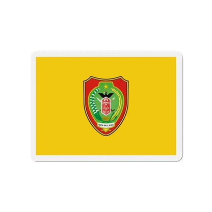 Flag of Central Kalimantan Indonesia - Refrigerator Magnet 3 Inch - The Sticker Space