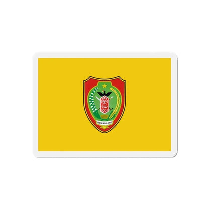 Flag of Central Kalimantan Indonesia - Refrigerator Magnet 5 Inch - The Sticker Space