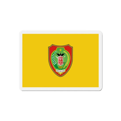 Flag of Central Kalimantan Indonesia - Refrigerator Magnet 6 Inch - The Sticker Space