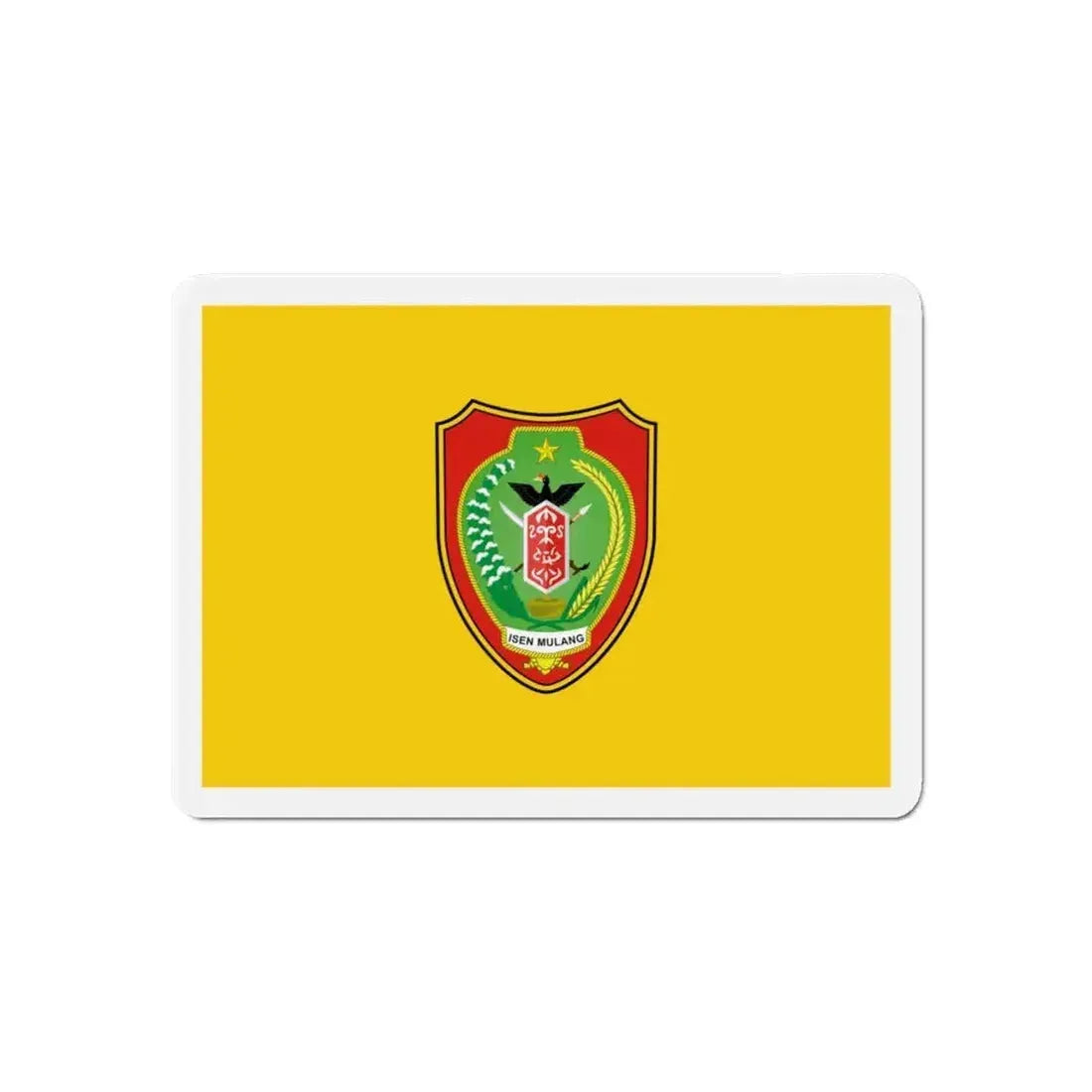 Flag of Central Kalimantan Indonesia - Refrigerator Magnet - The Sticker Space