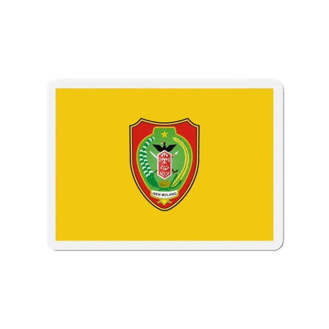 Flag of Central Kalimantan Indonesia - Refrigerator Magnet - The Sticker Space