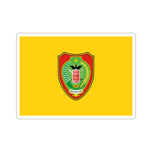 Flag of Central Kalimantan Indonesia STICKER Vinyl Die-Cut Decal-2 Inch-The Sticker Space