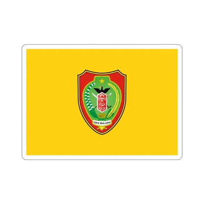 Flag of Central Kalimantan Indonesia STICKER Vinyl Die-Cut Decal 2 Inch - The Sticker Space