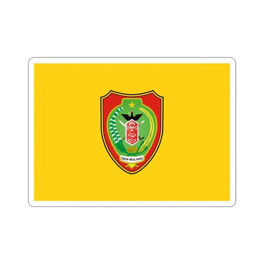 Flag of Central Kalimantan Indonesia STICKER Vinyl Die-Cut Decal 2 Inch - The Sticker Space