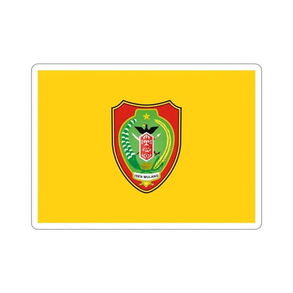 Flag of Central Kalimantan Indonesia STICKER Vinyl Die-Cut Decal 3 Inch - The Sticker Space