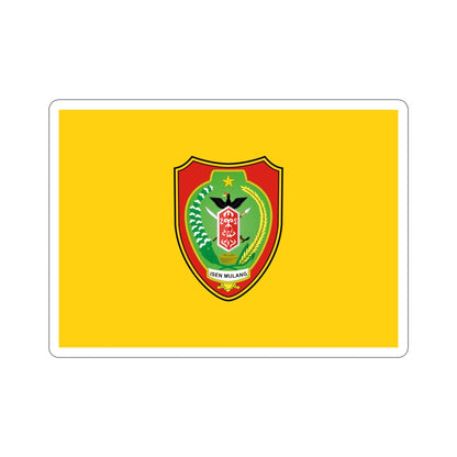 Flag of Central Kalimantan Indonesia STICKER Vinyl Die-Cut Decal-5 Inch-The Sticker Space