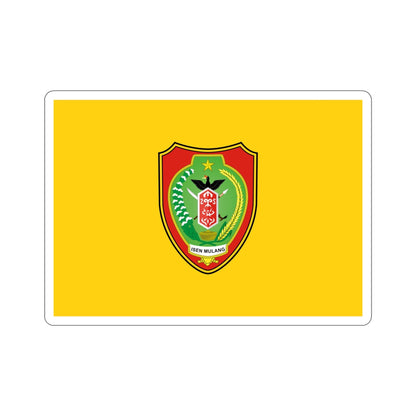 Flag of Central Kalimantan Indonesia STICKER Vinyl Die-Cut Decal-6 Inch-The Sticker Space