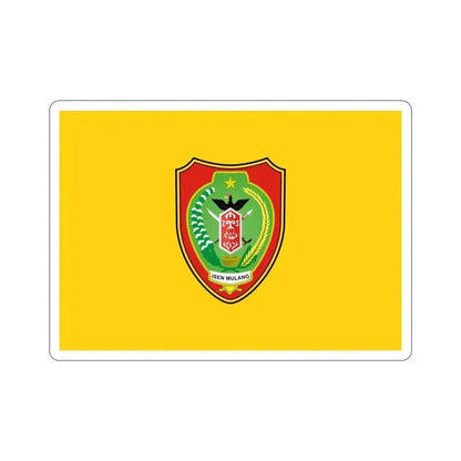 Flag of Central Kalimantan Indonesia STICKER Vinyl Die-Cut Decal 6 Inch - The Sticker Space
