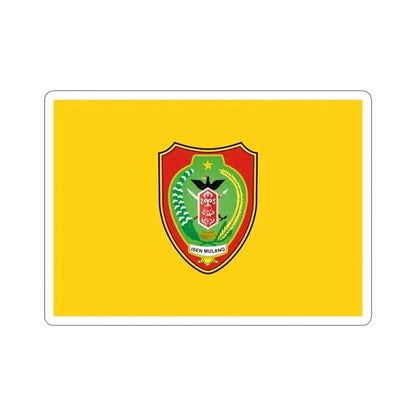 Flag of Central Kalimantan Indonesia STICKER Vinyl Die-Cut Decal 6 Inch - The Sticker Space