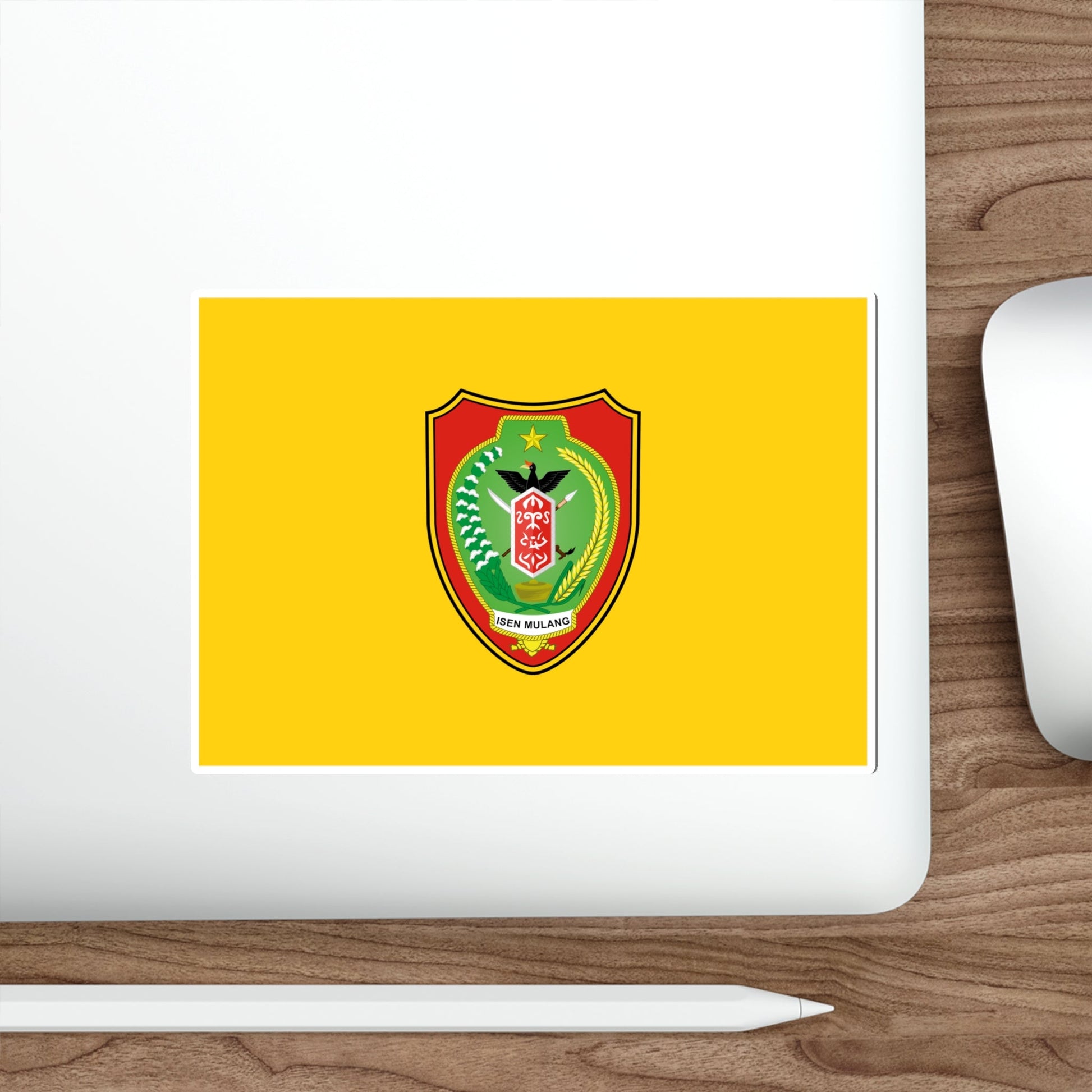 Flag of Central Kalimantan Indonesia STICKER Vinyl Die-Cut Decal-The Sticker Space