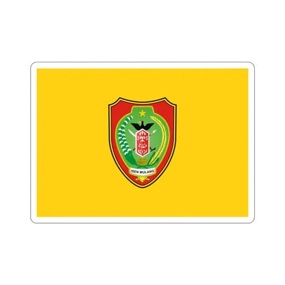 Flag of Central Kalimantan Indonesia STICKER Vinyl Die-Cut Decal - The Sticker Space