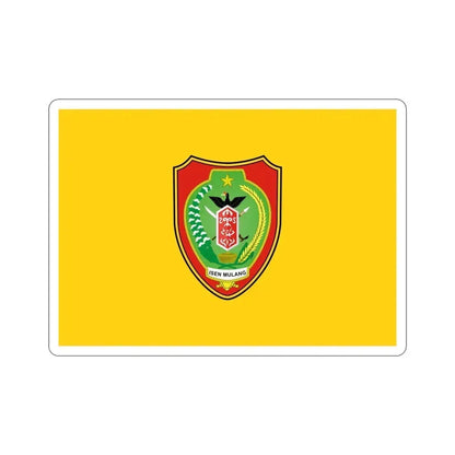 Flag of Central Kalimantan Indonesia STICKER Vinyl Die-Cut Decal - The Sticker Space