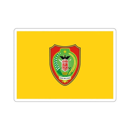 Flag of Central Kalimantan Indonesia STICKER Vinyl Die-Cut Decal - The Sticker Space