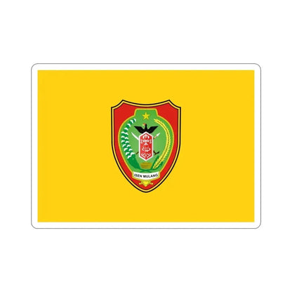 Flag of Central Kalimantan Indonesia STICKER Vinyl Die-Cut Decal - The Sticker Space
