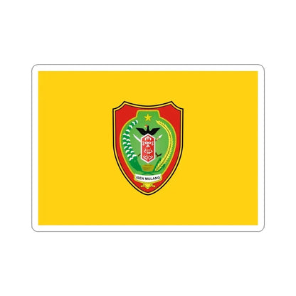 Flag of Central Kalimantan Indonesia STICKER Vinyl Die-Cut Decal - The Sticker Space