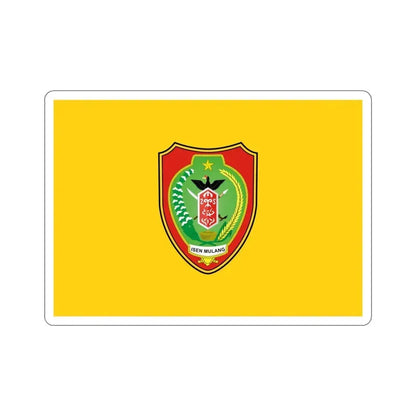 Flag of Central Kalimantan Indonesia STICKER Vinyl Die-Cut Decal - The Sticker Space