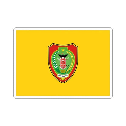Flag of Central Kalimantan Indonesia STICKER Vinyl Die-Cut Decal - The Sticker Space