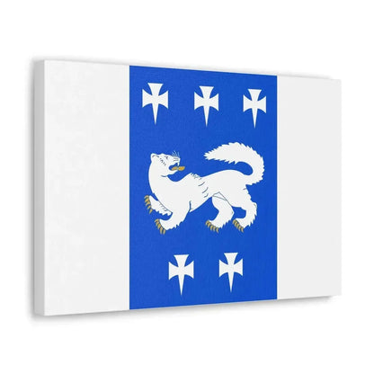 Flag of Central Ostrobothnia Finland - Canvas Wall Art - The Sticker Space