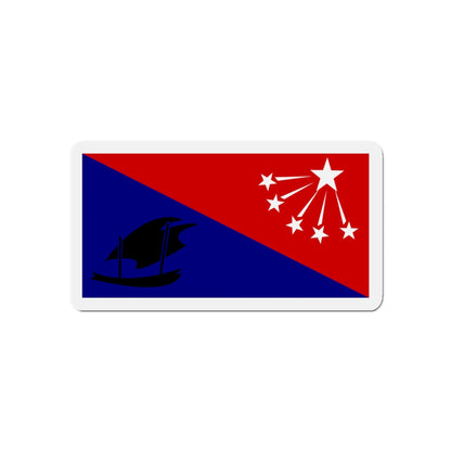 Flag of Central Province Papa New Guinea - Die-Cut Magnet-5" x 5"-The Sticker Space