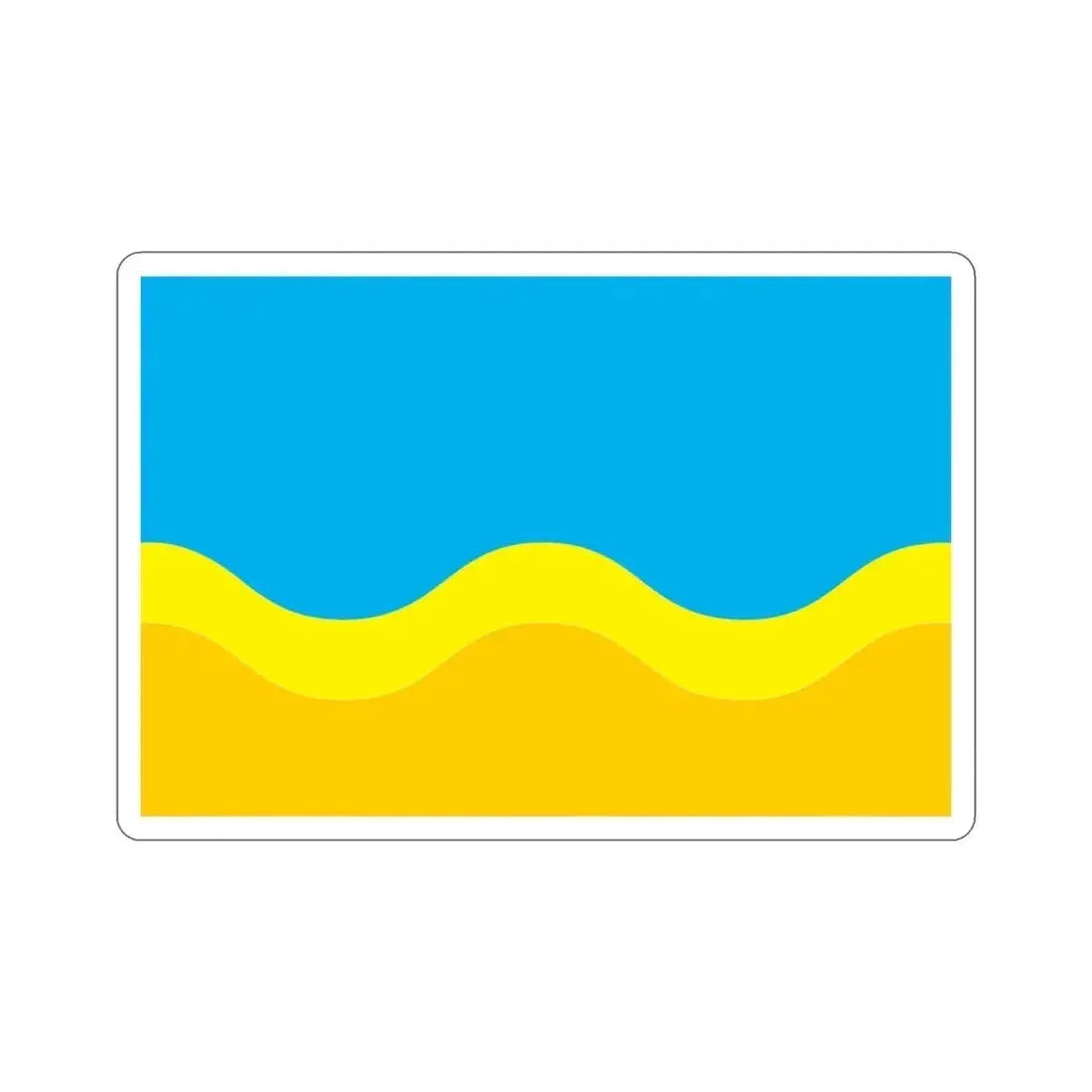 Flag of Central Saharan Republic STICKER Vinyl Die-Cut Decal - The Sticker Space