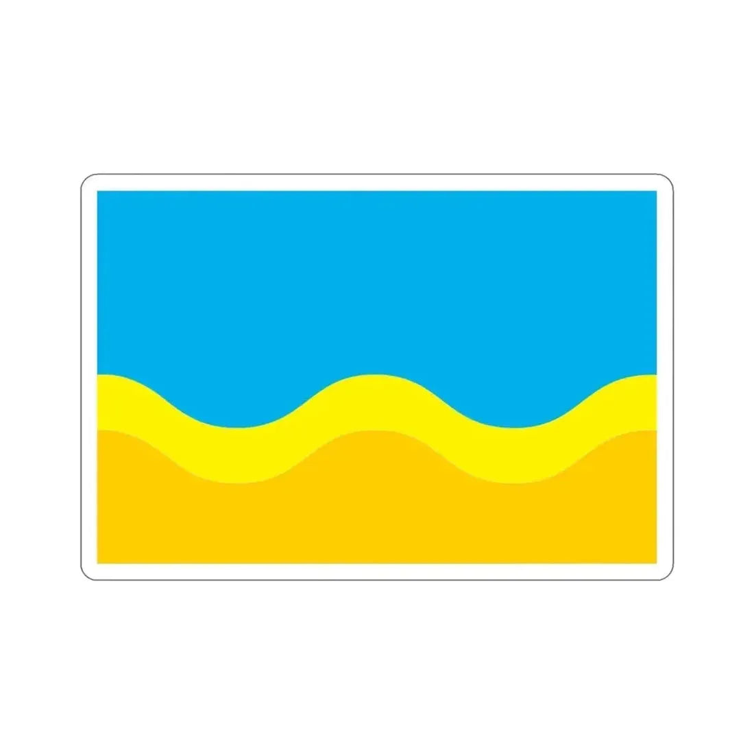 Flag of Central Saharan Republic STICKER Vinyl Die-Cut Decal - The Sticker Space