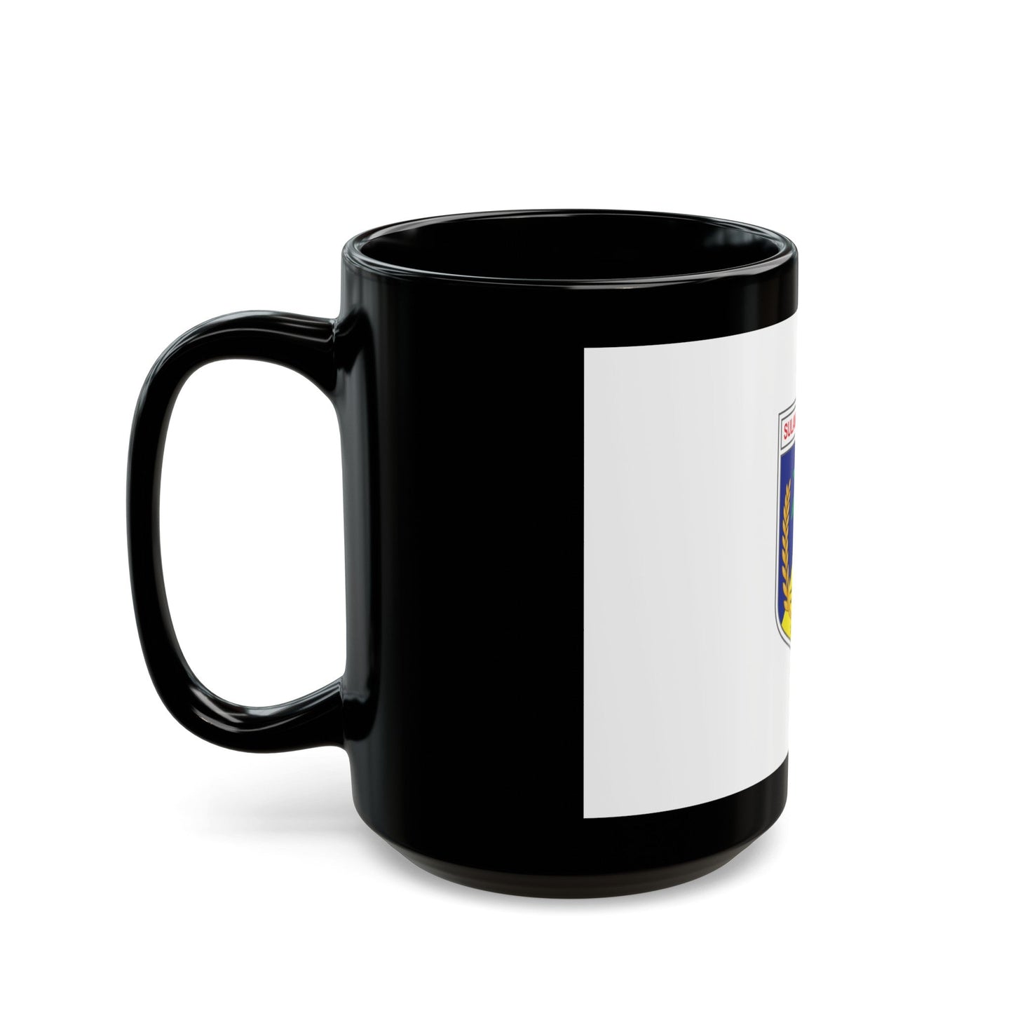 Flag of Central Sulawesi Indonesia - Black Coffee Mug-The Sticker Space