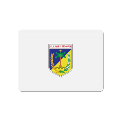 Flag of Central Sulawesi Indonesia - Die-Cut Magnet-4" x 4"-The Sticker Space