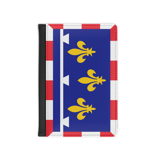 Flag of Centre Val de Loire France 2 - Passport Holder-3.9" x 5.8"-The Sticker Space