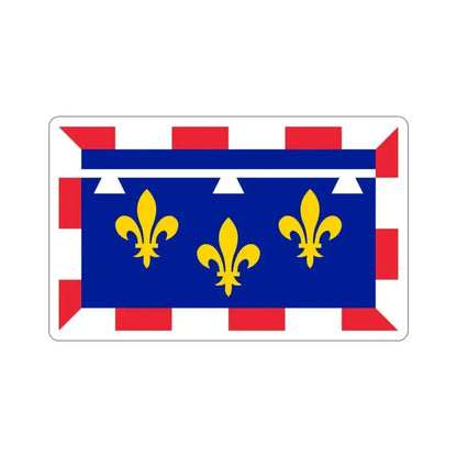 Flag of Centre Val de Loire France 2 STICKER Vinyl Die-Cut Decal 3 Inch - The Sticker Space
