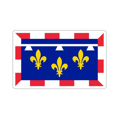 Flag of Centre Val de Loire France 2 STICKER Vinyl Die-Cut Decal 4 Inch - The Sticker Space