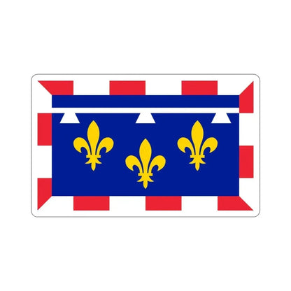Flag of Centre Val de Loire France 2 STICKER Vinyl Die-Cut Decal 4 Inch - The Sticker Space