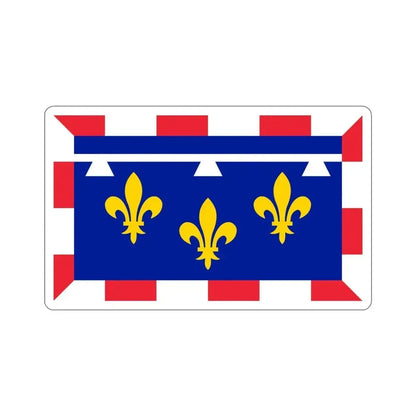 Flag of Centre Val de Loire France 2 STICKER Vinyl Die-Cut Decal 5 Inch - The Sticker Space