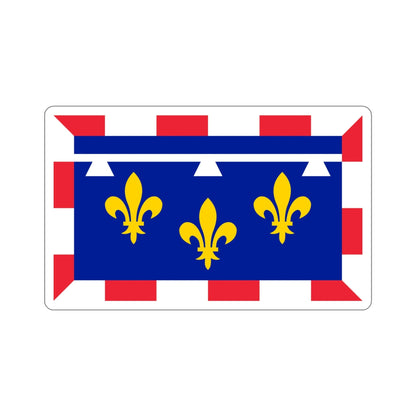 Flag of Centre Val de Loire France 2 STICKER Vinyl Die-Cut Decal-5 Inch-The Sticker Space