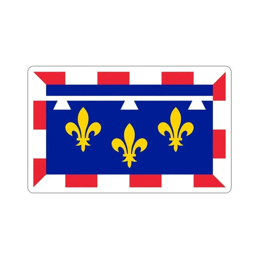 Flag of Centre Val de Loire France 2 STICKER Vinyl Die-Cut Decal 6 Inch - The Sticker Space