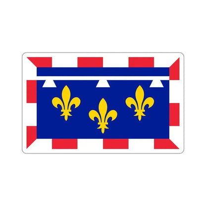 Flag of Centre Val de Loire France 2 STICKER Vinyl Die-Cut Decal 6 Inch - The Sticker Space