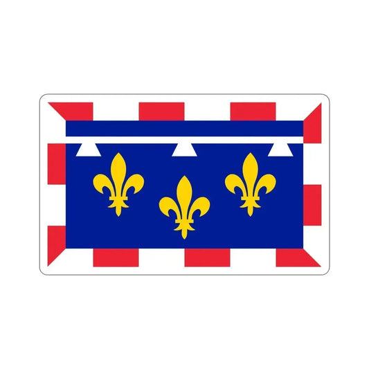 Flag of Centre Val de Loire France 2 STICKER Vinyl Die-Cut Decal 6 Inch - The Sticker Space