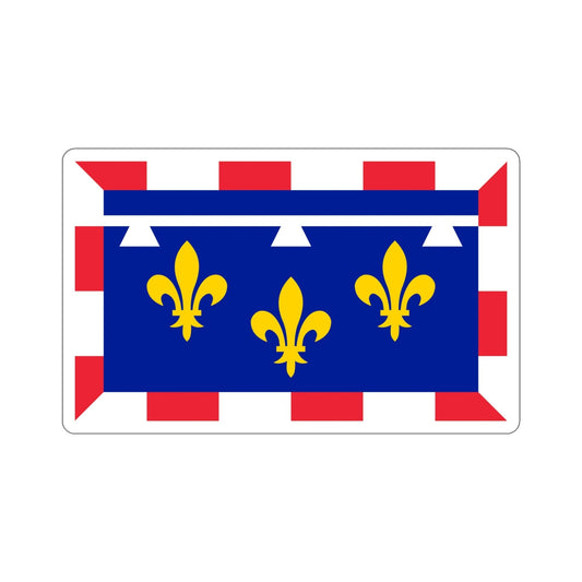 Flag of Centre Val de Loire France 2 STICKER Vinyl Die-Cut Decal-6 Inch-The Sticker Space