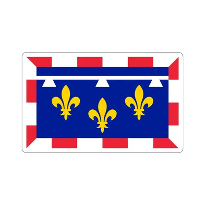 Flag of Centre Val de Loire France 2 STICKER Vinyl Die-Cut Decal - The Sticker Space