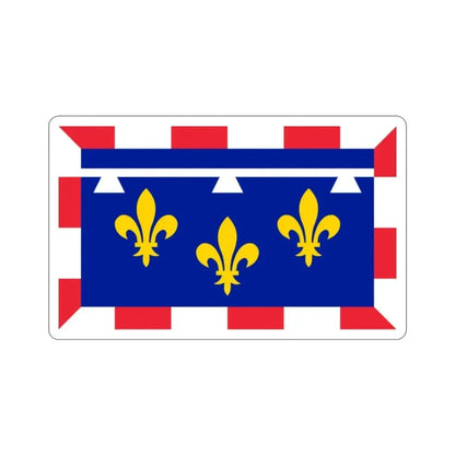 Flag of Centre Val de Loire France 2 STICKER Vinyl Die-Cut Decal - The Sticker Space