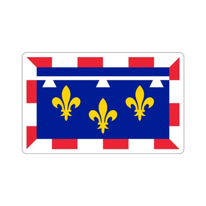 Flag of Centre Val de Loire France 2 STICKER Vinyl Die-Cut Decal - The Sticker Space