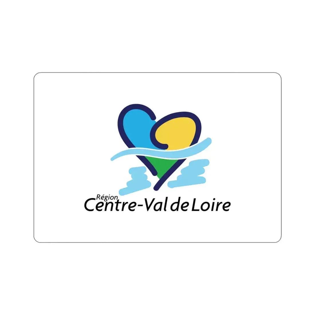 Flag of Centre Val de Loire France STICKER Vinyl Die-Cut Decal 5 Inch - The Sticker Space