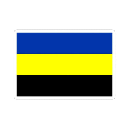 Flag of Cerro Navia Chile (Chile) STICKER Vinyl Kiss-Cut Decal 4 Inch White - The Sticker Space