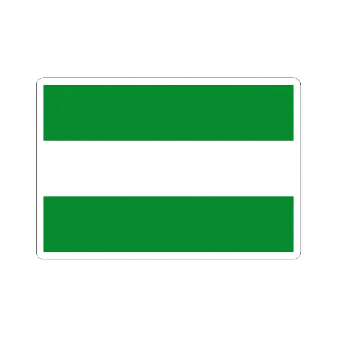 Flag of Cesar (Colombia) STICKER Vinyl Kiss-Cut Decal 2 Inch White - The Sticker Space