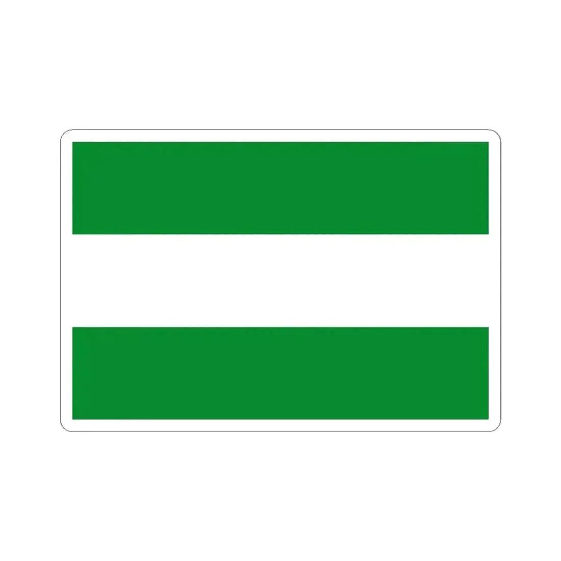 Flag of Cesar (Colombia) STICKER Vinyl Kiss-Cut Decal 4 Inch White - The Sticker Space