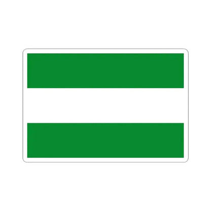 Flag of Cesar (Colombia) STICKER Vinyl Kiss-Cut Decal 4 Inch White - The Sticker Space